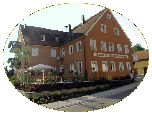 Ansicht des Gasthaus zum roten Ochsen